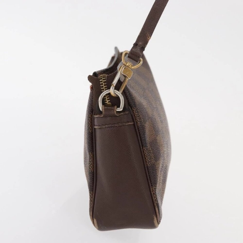 LOUIS VUITTON Damier Ebene Trousse Makeup Pouch N51982 LV Auth 156698 - Picture 4 of 15